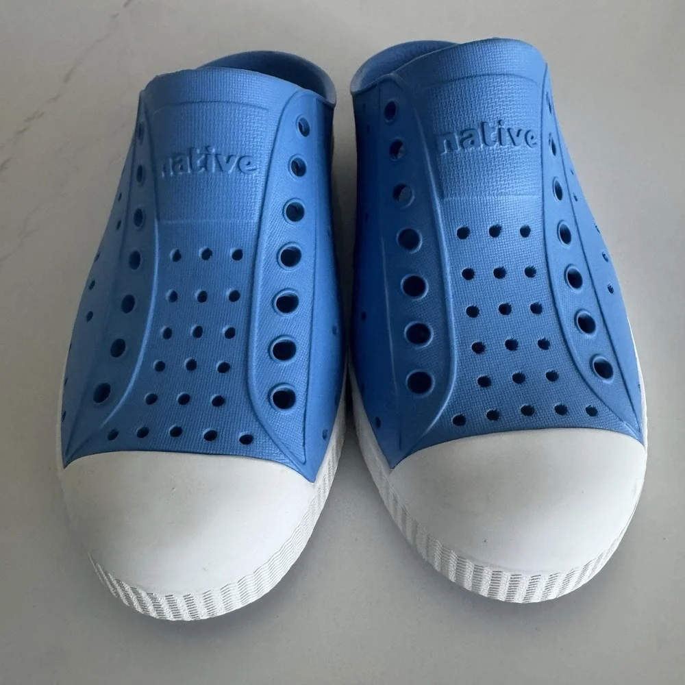 Native Slip On Mules Youth Unisex C3 Sugarlite Watershoe Bright‎ Blue